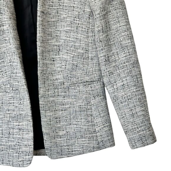 J. Crew Going-out blazer 00 in black-and-white tweed Career Open Front blazer - Picture 6 of 8